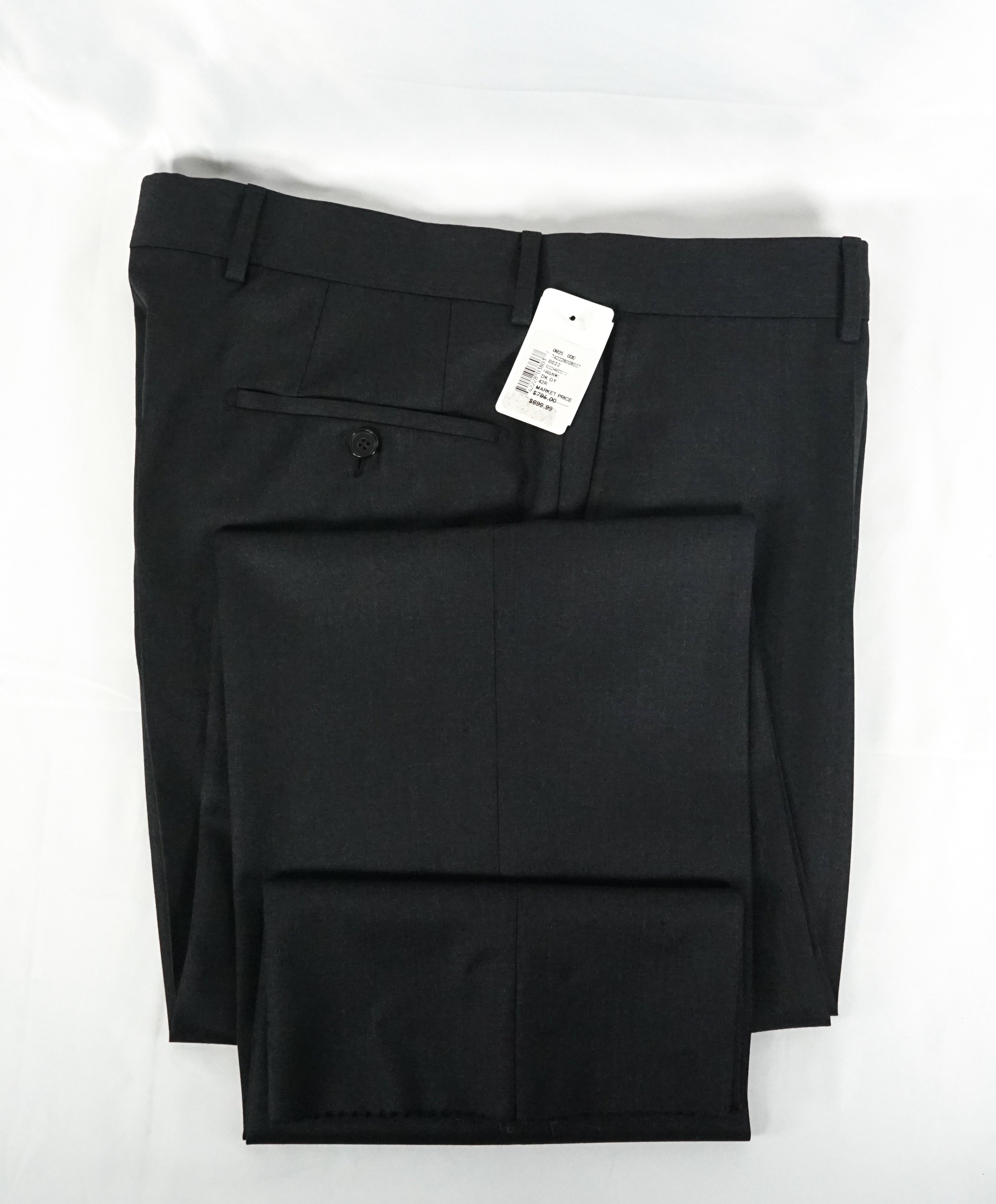 HUGO BOSS - “Pasolini/movie US_2" Solid Charcoal Gray Dress Pants - 36W