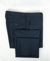 HUGO BOSS - “Genesis2" Solid Navy Cotton Dress Chino Pants - 34W