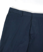 HUGO BOSS - “Genesis2" Solid Navy Cotton Dress Chino Pants - 34W