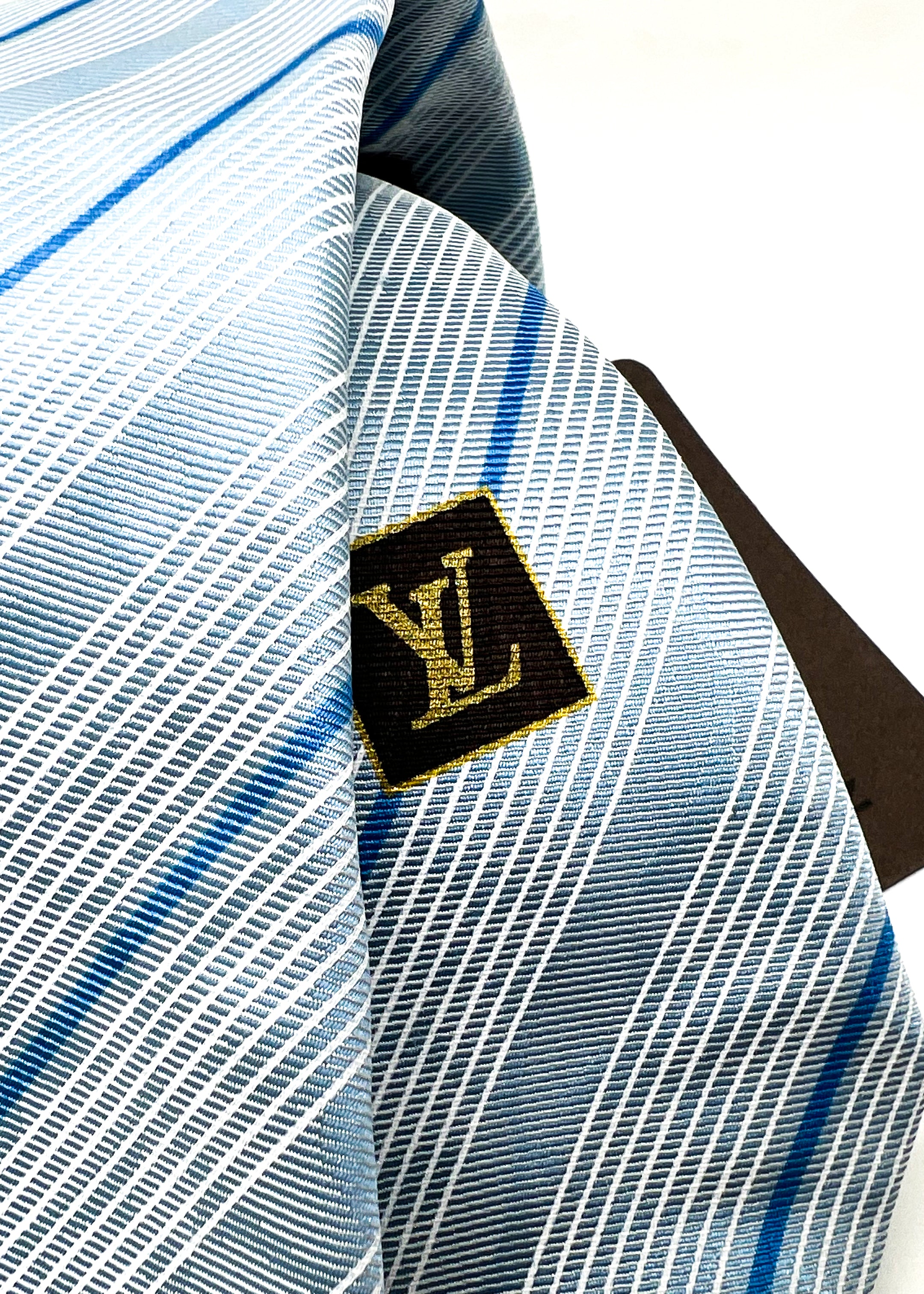 Louis Vuitton Tie Silk 100 % , lv monogram Tie , Red Lv Tie