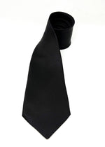 $225 VALENTINO GARAVANI - Solid Black *CLOSET STAPLE* 3.25"- Tie