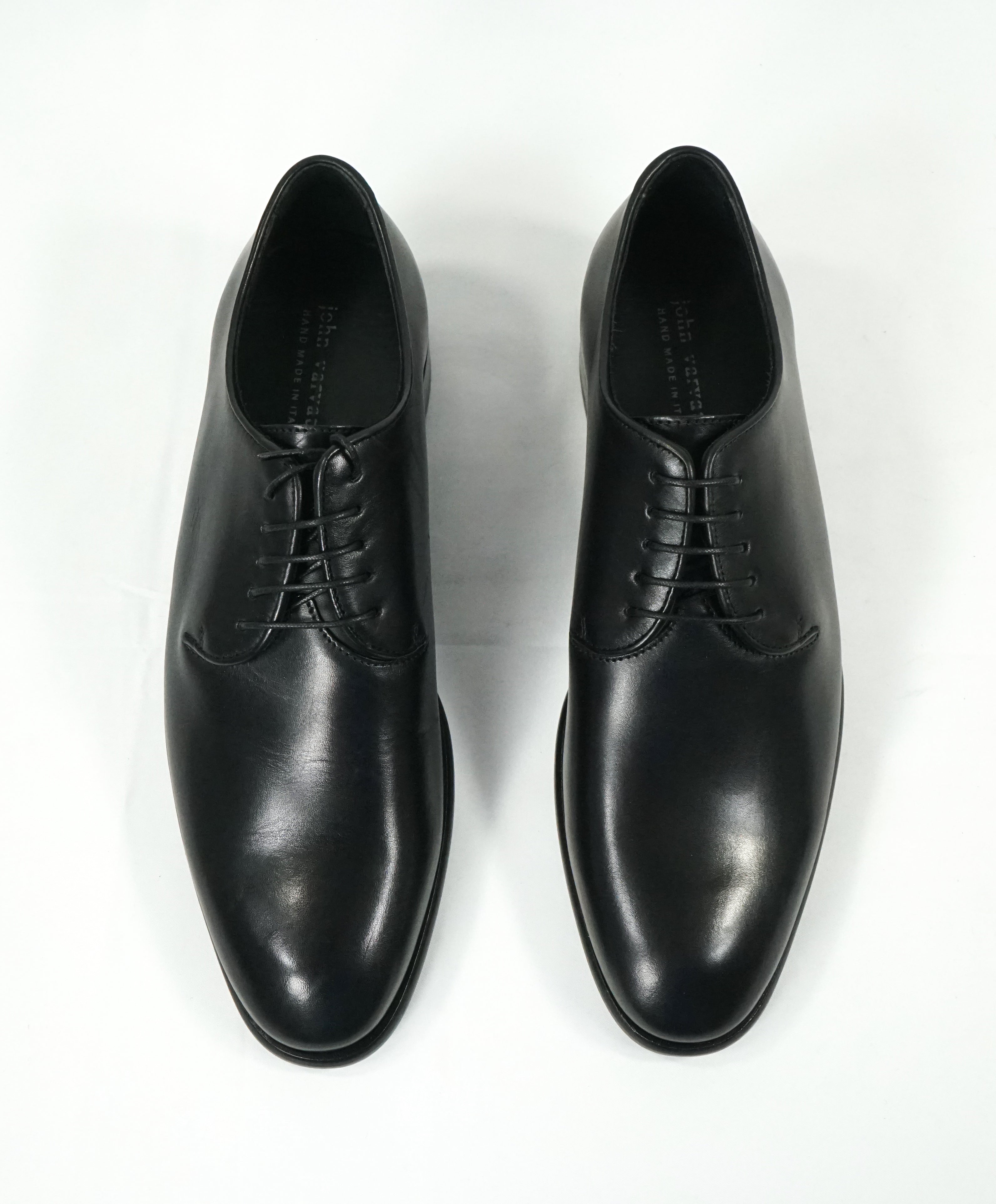 JOHN VARVATOS - "ELDRIDGE" Collection Main Line Hand Made Whole Cut Oxfords - 8