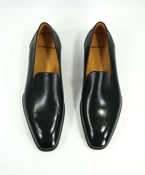 PAUL STUART by GAZIANO GIRLING - Wholecut Leather Loafers Made In UK- 10