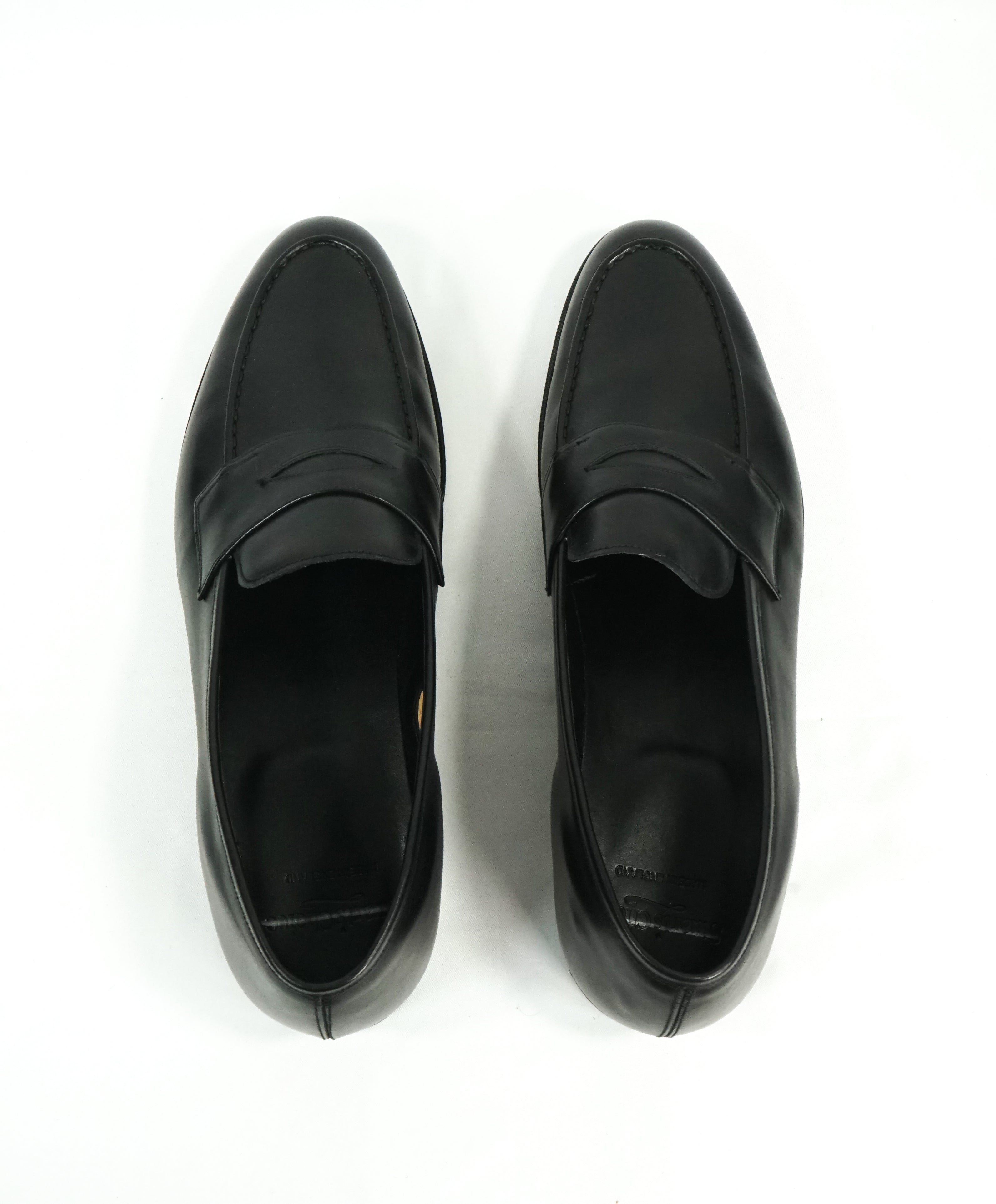 PAUL STUART by EDWARD GREEN - "Piccadilly" Leather Loafers UK Made - 12