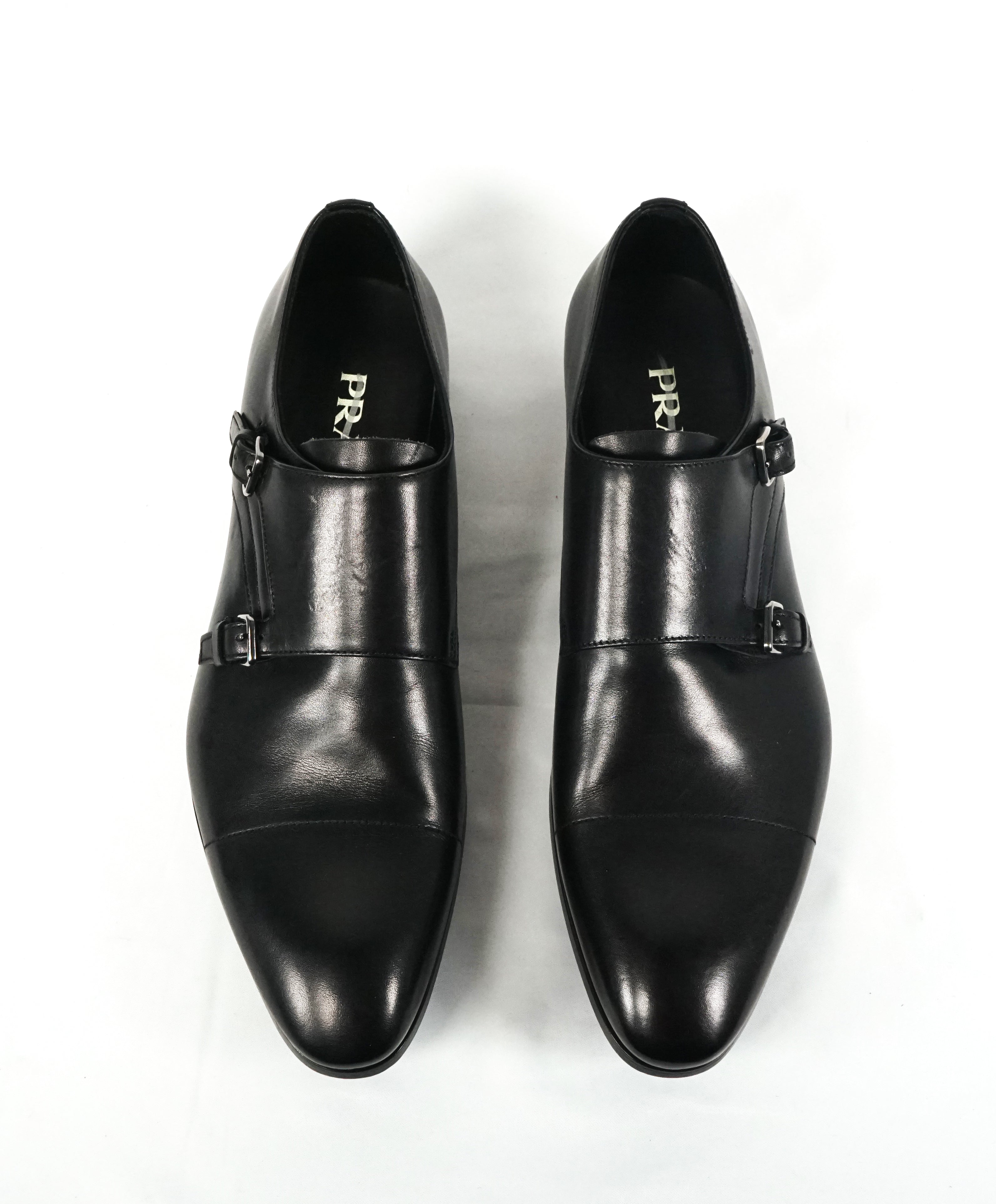 PRADA - Slim Silhouette Double Monk Strap Loafer - 8.5