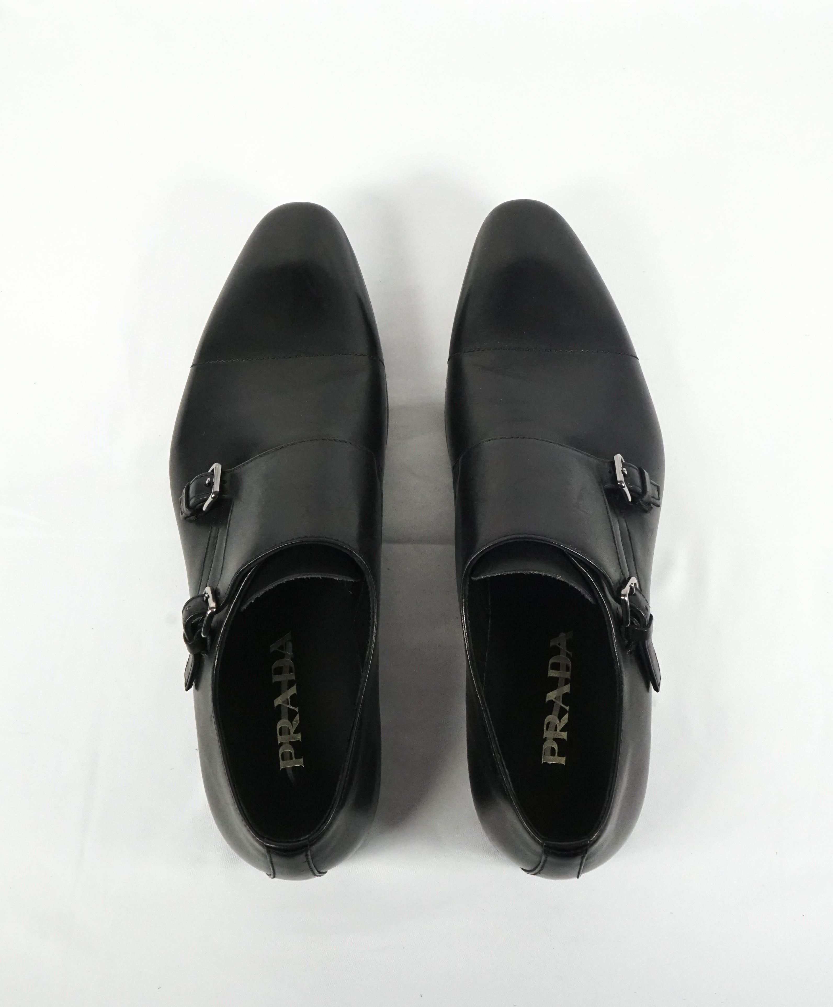 PRADA - Slim Silhouette Double Monk Strap Loafer - 8.5