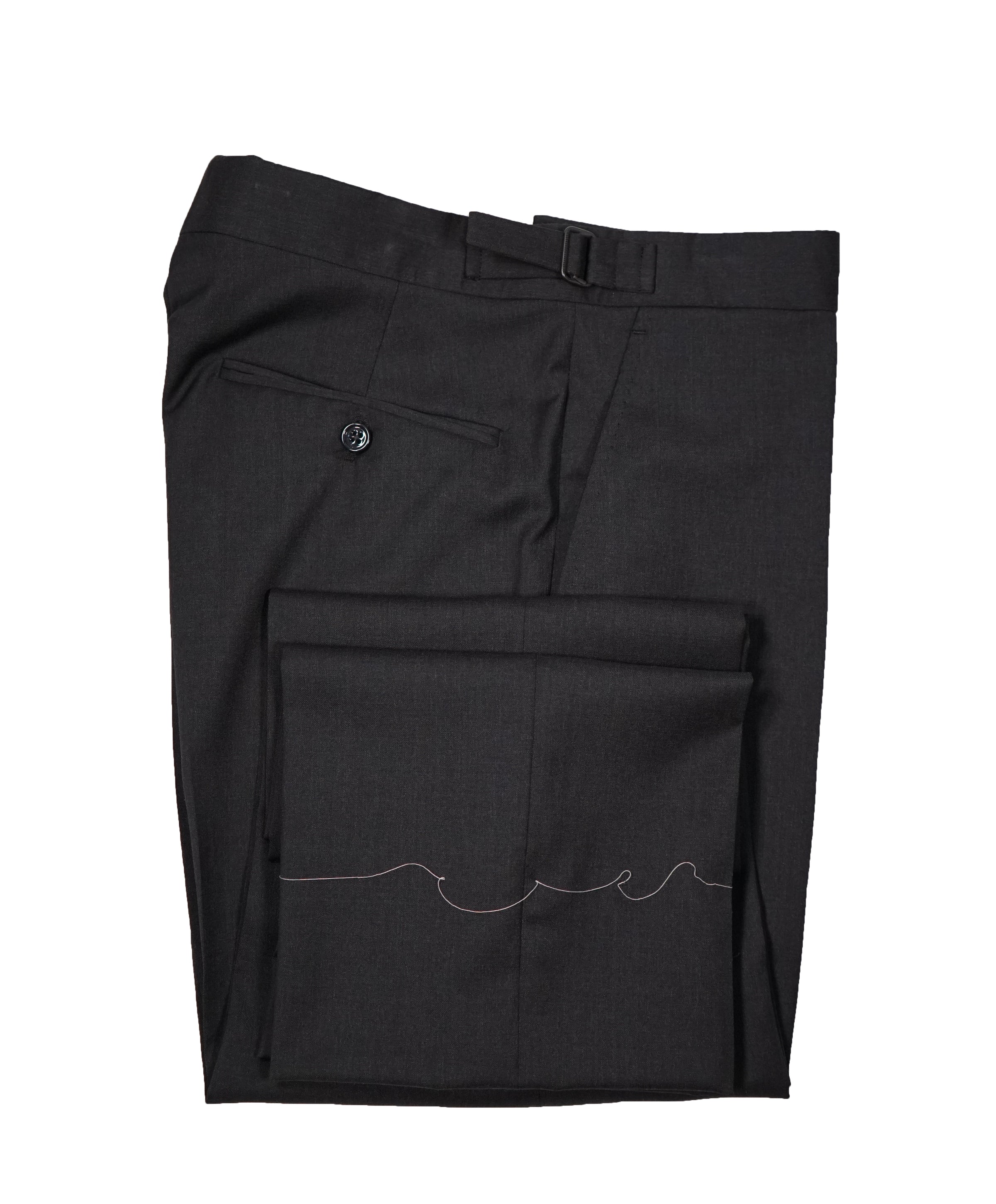 Ralph Lauren Black Label Womens Paisley Print Pants Gray Cotton
