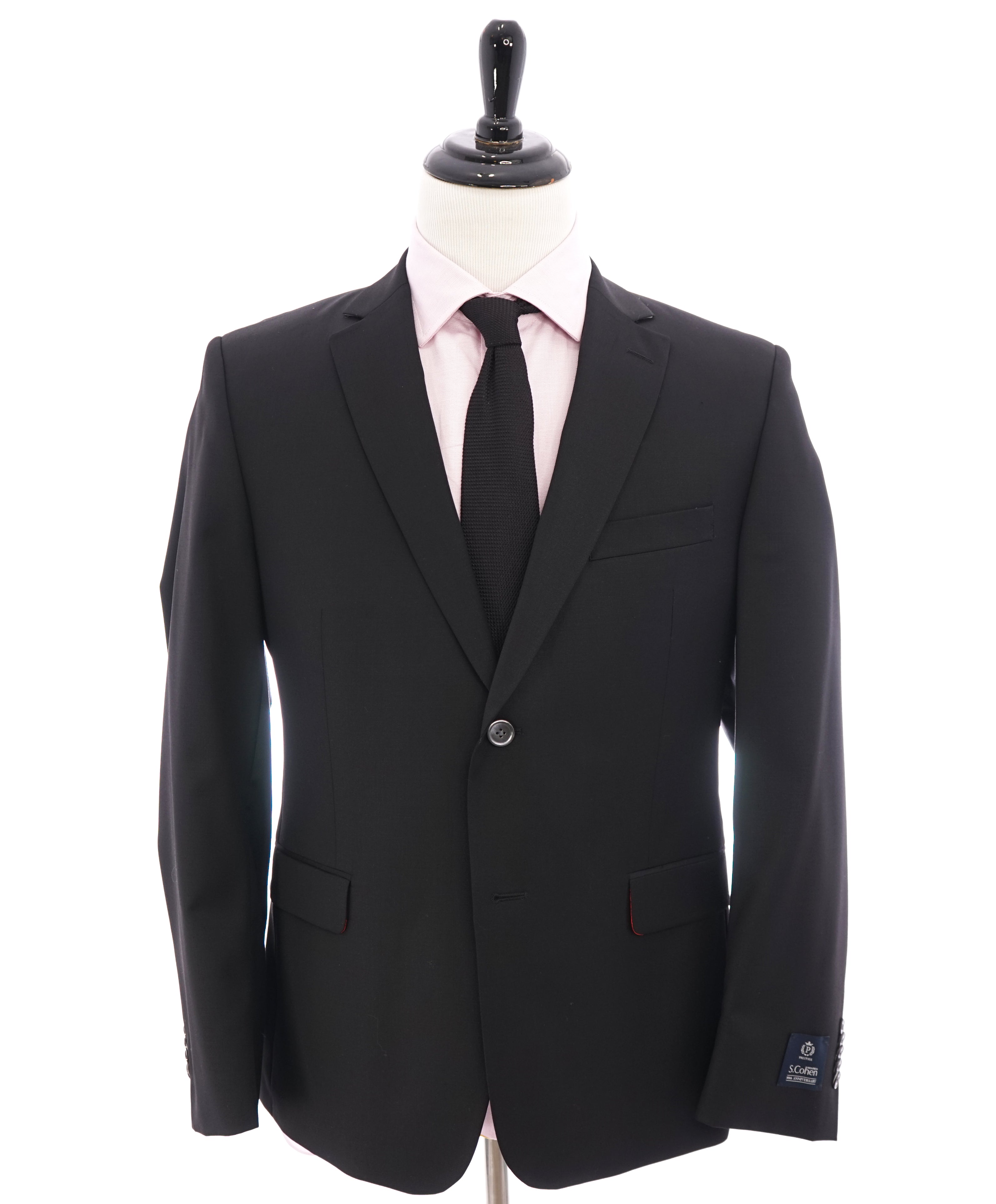 S. COHEN MONTREAL -Saks 5th Ave "Georgia Bulldogs Football"Wool Black Blazer- 42S