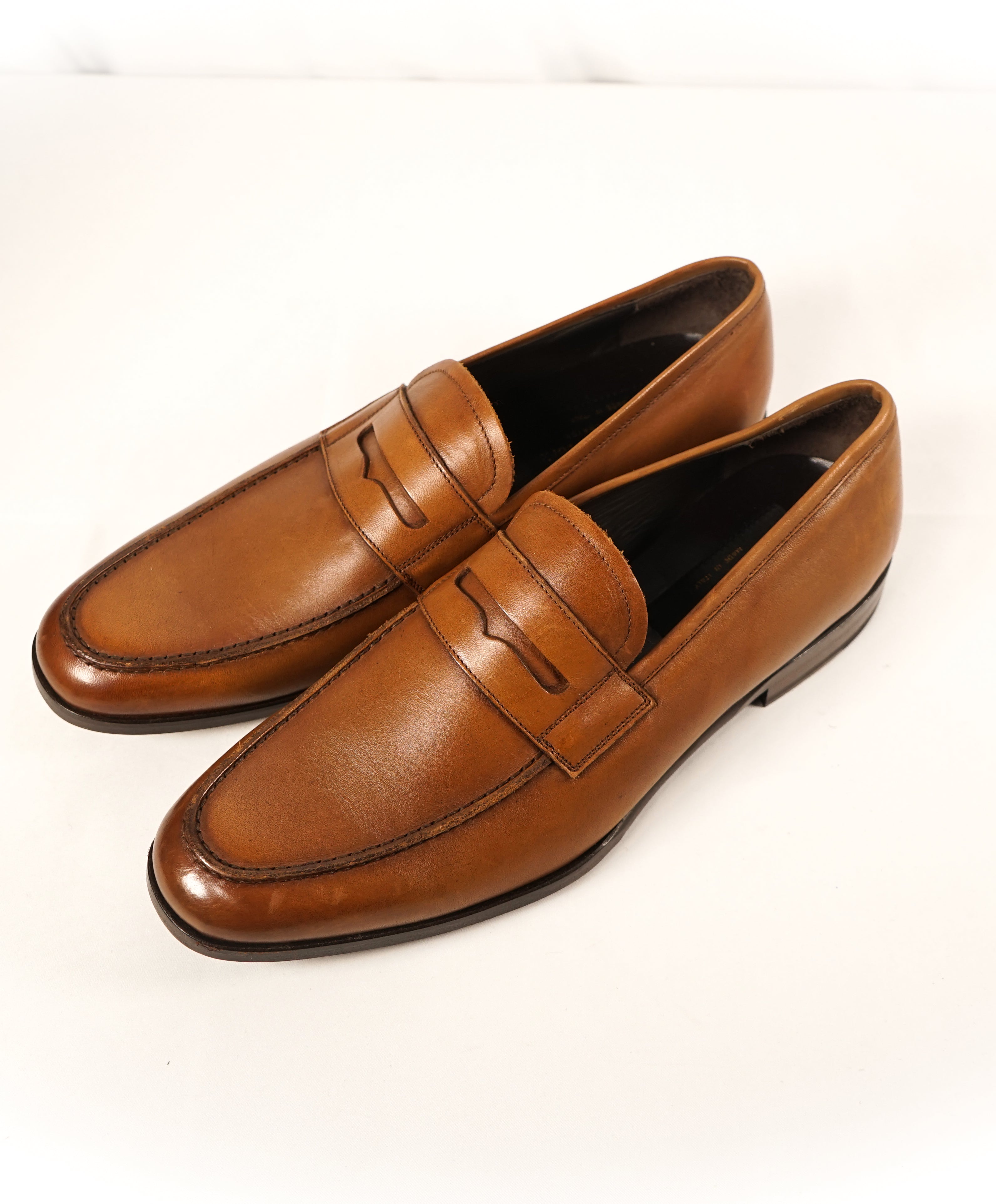 TO BOOT NEW YORK - Penny Bit Loafers Brown Round Toe - 11.5