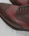 TO BOOT NEW YORK - Two Tone Wingtip Brogue Oxford Brown/Oxblood - 10