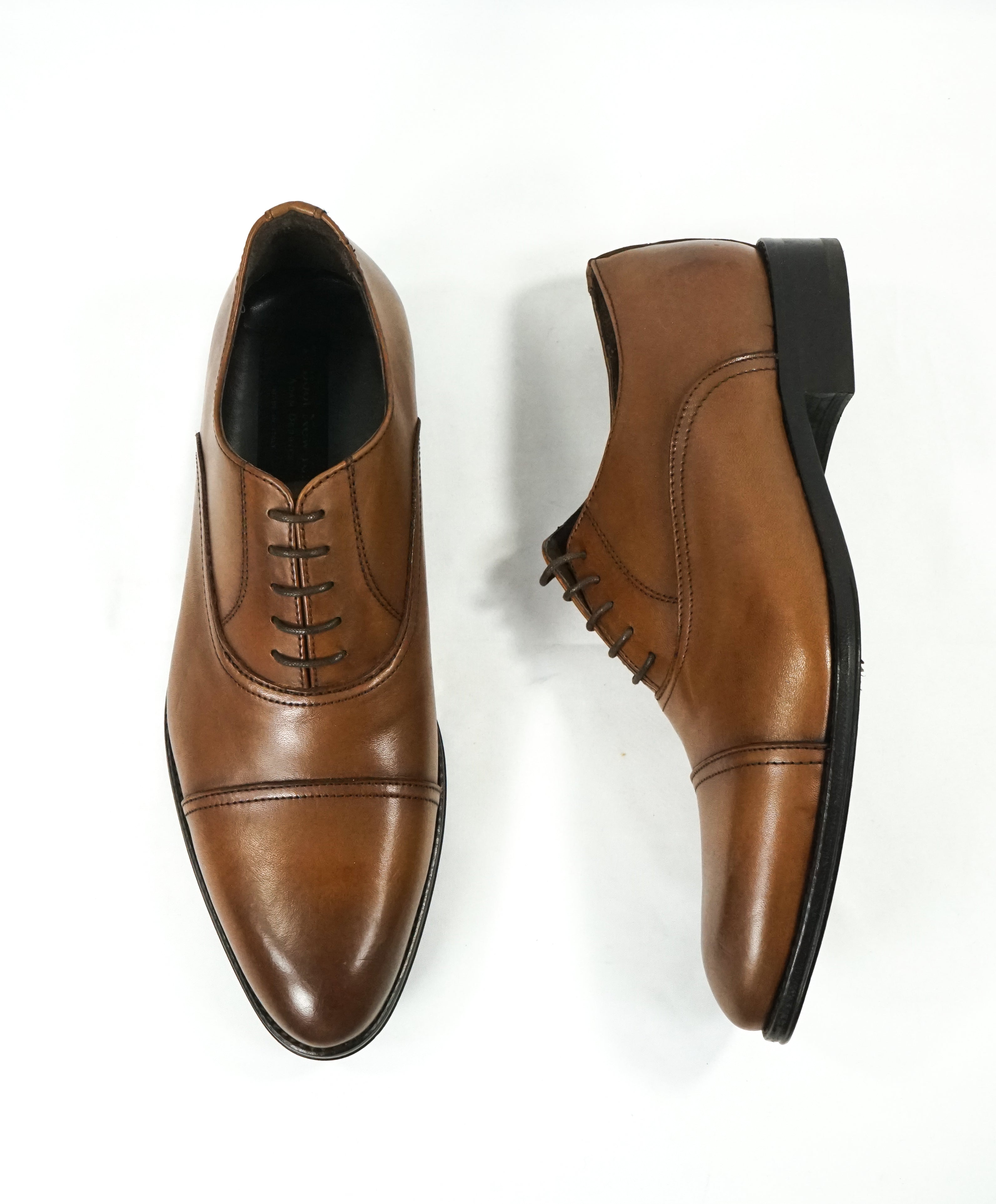 TO BOOT NEW YORK - Cap Toe Oxford Brown With Slim Silhouette - 10