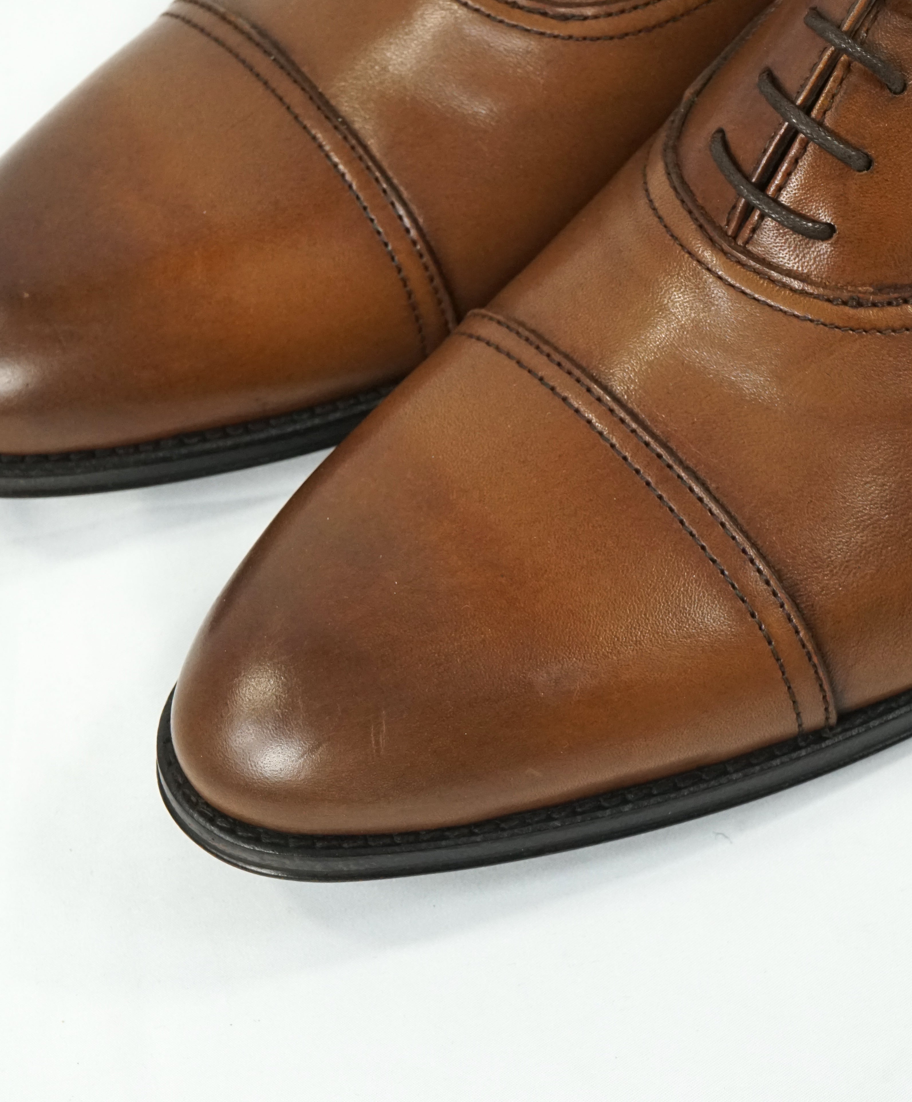 TO BOOT NEW YORK - Cap Toe Oxford Brown With Slim Silhouette - 10