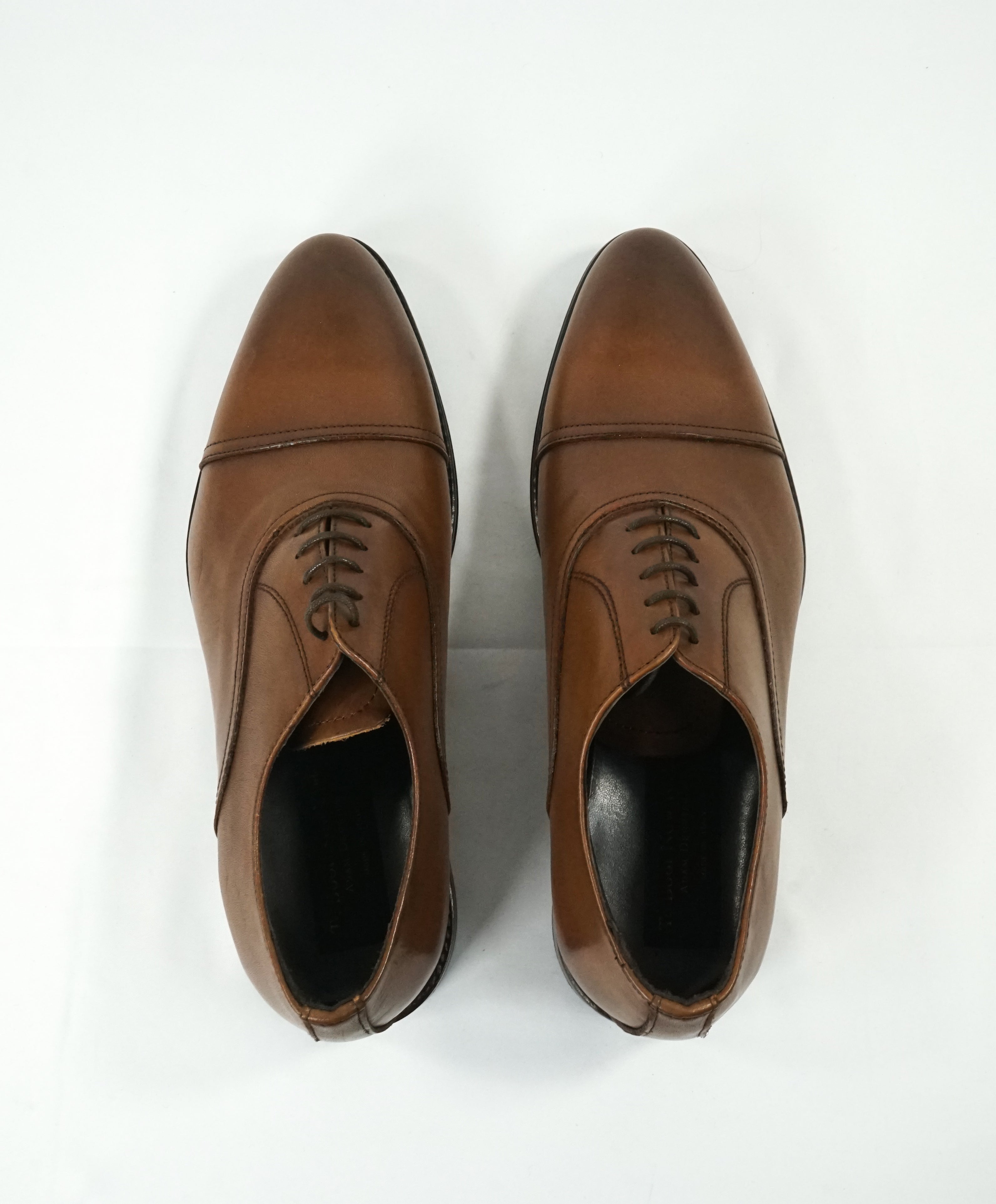 TO BOOT NEW YORK - Cap Toe Oxford Brown With Slim Silhouette - 10